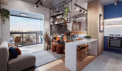 Studio com 32 m² no bairro Mercês.