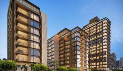 Apartamento Duplex com 1 dormitório à venda, 58 m² por R$ 1.394.000,00 - Batel - Curitiba/PR