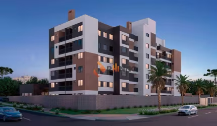 Apartamento com 2 quartos, 45,62 m² no bairro Novo Mundo