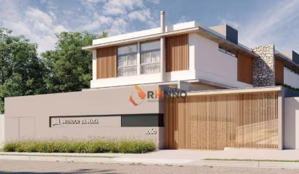 Casa de alto padrão em condomínio com 3 suítes, 277,5 m² no bairro Cascatinha.