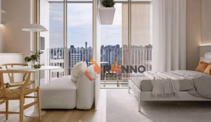 Studio de 31,50m² no bairro Batel.