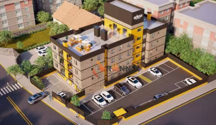 Apartamento 2 quartos 1 vaga no Centro de Quatro Barras.
