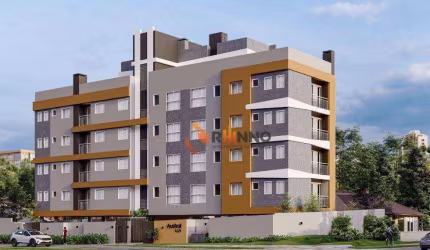 Apartamento com 2 dormitórios à venda, 54 m² por R$ 369.990,00 - Hauer - Curitiba/PR