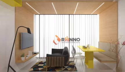 Apartamento de 31,85m² com 1 quarto no bairro Cabral.