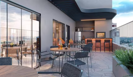 Apartamento Garden com 2 dormitórios sendo 1 suíte, 101 m² por R$ 865.180 - Portão - Curitiba/PR