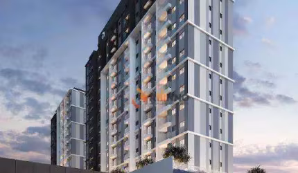 Apartamento com 1 dormitório à venda, 24 m² por R$ 269.400,00 - Novo Mundo - Curitiba/PR