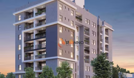 Studio com 1 dormitório à venda, 27 m² por R$ 291.900,00 - Novo Mundo - Curitiba/PR