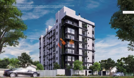 Apartamento com 2 quartos, 1 suíte, 56 m² no bairro Água Verde.