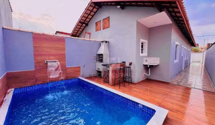 Casa com 2 dormitórios à venda, 65 m² por R$ 330.000,00 - Bopiranga - Itanhaém/SP