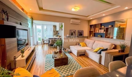 APARTAMENTO 2 QUARTOS - 2 VAGAS - MOBILIADO - LOCACAO - PRAIA BRAVA - ITAJAI/SC