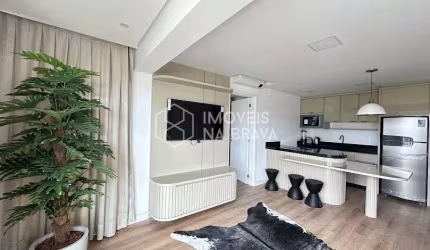 APARTAMENTO MOBILIADO 2 QUARTOS - 1 VAGA - LOCACAO - PRAIA BRAVA - ITAJAI/SC