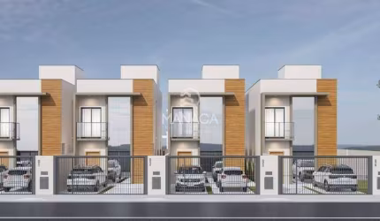 Geminados sobrados com 93,00m² cada, próximo a lagoa central