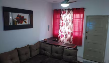 Apartamento com 1 dormitório à venda, 49 m² por R$ 180.000,00 - Centro - São Vicente/SP