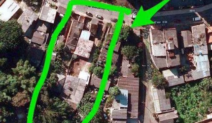 Terreno residencial à venda, Saboó, Santos.