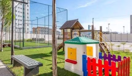 Apartamento com 2 dormitórios à venda, 45 m² por R$ 296.000,00 - Areia Branca - Santos/SP