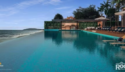 Apartamento pé na areia com 4 dormitórios à venda, 121 m² por R$ 1.750.000 - Ita