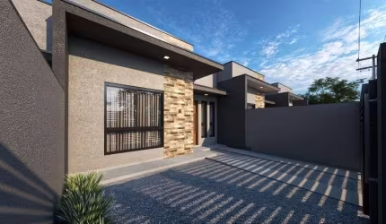 Casa, 2 dormitórios à venda, 46 m² por R$ 240.000 - Quinta dos Açorianos - Barra