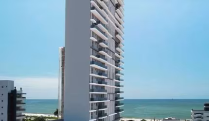 Lançamento apartamento frente mar com 4 suítes à venda, 179 m² por R$ 2.487.514,