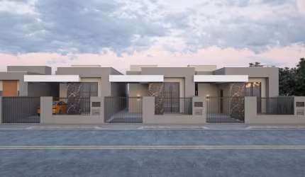 Casa com 3 dormitórios, em construção, Bairro Vila Nova em Barra Velha-SC. À ven