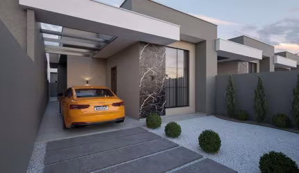 Casa em construção, 3 dormitórios, sendo 1 suíte, Bairro Vila Nova em Barra Velh