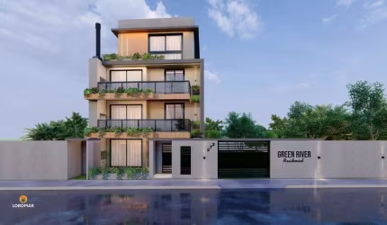 Apartamento 2 dormitórios, sendo 1 suíte a apenas 500m do mar em Bal. Piçarras -