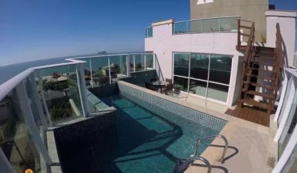 Apartamento, quadra do mar, todo mobiliado, 3 dormitórios, sendo 1 suíte à venda