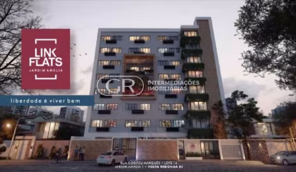 Apartamento com 1 quarto à venda no Jardim Amália, Volta Redonda , 18 m2 por R$ 182.000