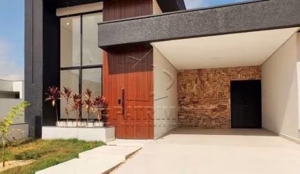 CASA TERREA EM CONDOMINIO COM 3 DORMS SENDO 1 SUITE CLOSET; VILLAGE WANEL VILLE; SOROCABA; OESTE