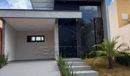 CASA TERREA VILLAGIO IPANEMA 1 - RESIDENCIAL COM 3 QUARTOS SENDO 1 SUITE