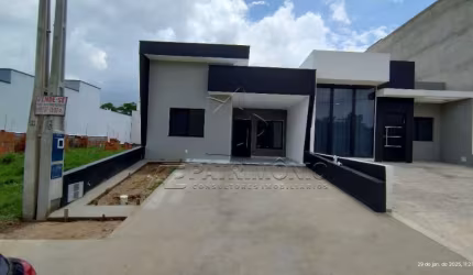 CASA TERREA VILLAGIO IPANEMA 1 - RESIDENCIAL COM 3 QUARTOS SENDO 1 SUITE
