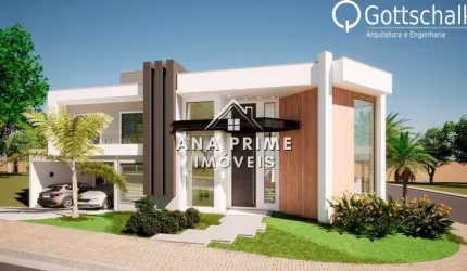 Sobrado, 3 suítes à venda, 330 m²-  Res Santa Mônica - Caçapava
