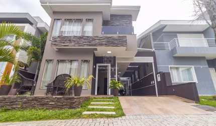 Casa em condomínio fechado com 4 quartos à venda na Rua Hyron Homero Damasceno Cassou, Boqueirão, Curitiba, 400 m2 por R$ 2.600.000