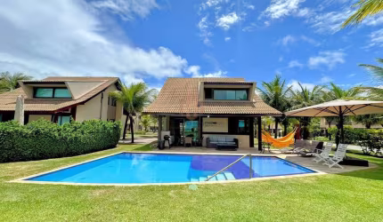 Bangalô exclusivo, a beira mar com 4 quartos em Muro Alto