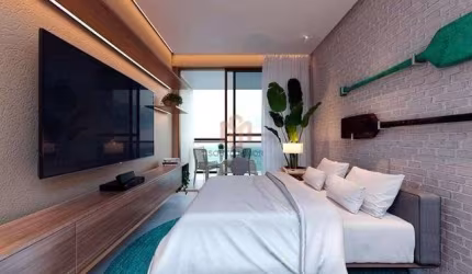 Flat 32m2 à venda em Muro Alto  -  Ipojuca