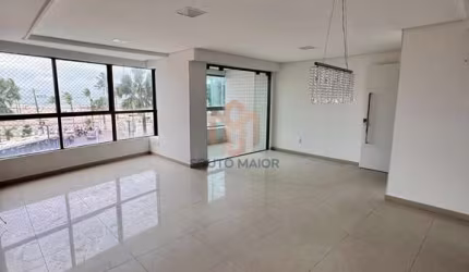 Cód: 457- Apto beira mar no Pina 116m²  3 quartos 2 vagas -  Recife