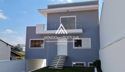 Casa para Venda em Boituva, Jardim Vicente Laureano, 2 dormitórios, 1 suíte, 4 banheiros, 2 vagas