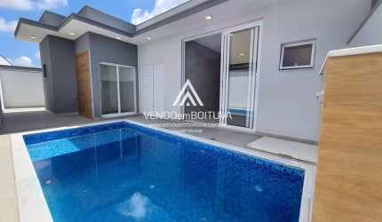Casa em Condomínio para Venda em Boituva, Portal Ville Jardins, 3 dormitórios, 3 suítes, 4 banheiros, 4 vagas