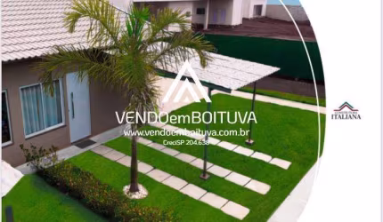 Casa em Condomínio para Venda em Boituva, Flora Ville, 2 dormitórios, 1 banheiro, 1 vaga