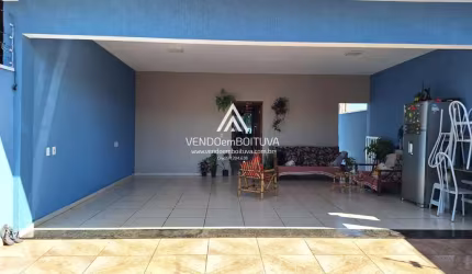 Casa para Venda em Boituva, Jardim Residencial Luvizotto, 3 dormitórios, 1 suíte, 2 banheiros, 4 vagas
