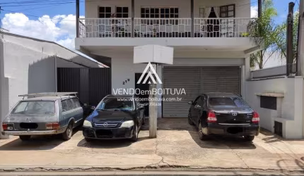 Sobrado Comercial para Venda em Boituva, Residencial De Lorenzi, 4 dormitórios, 1 suíte, 2 banheiros, 4 vagas