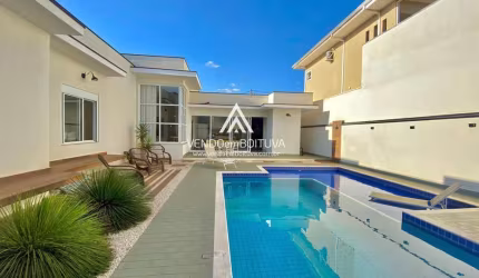 Casa para Venda em Boituva, Flora Ville, 3 dormitórios, 3 suítes, 5 banheiros, 4 vagas