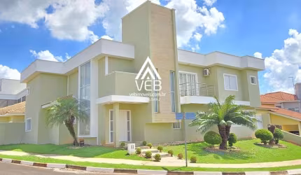Casa em Condomínio para Venda em Boituva, Portal dos Passaros, 4 dormitórios, 4 suítes, 6 banheiros, 4 vagas
