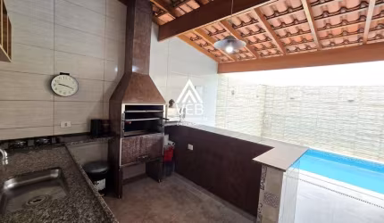 Casa para Venda em Boituva, Jardim Paraíso, 4 dormitórios, 1 suíte, 3 banheiros, 2 vagas