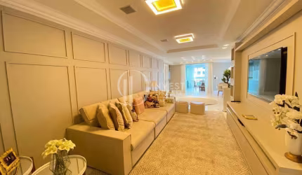 Apartamento 4 suÍtes sendo 1 master , Meia Praia, Itapema - SC