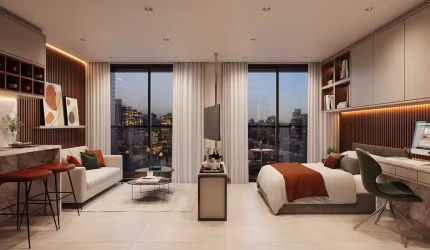 Kitnet / Stúdio à venda na Avenida Visconde de Guarapuava, 3070, Centro, Curitiba, 23 m2 por R$ 362.000