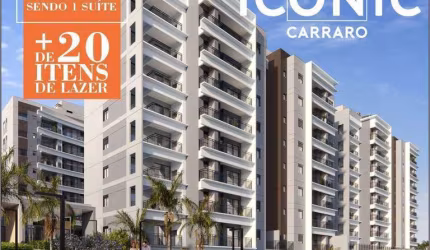 Edíficio Residencial Iconic Carraro! O mais novo lançamento de Apartamentos