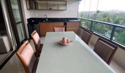 Apartamento Parque Tropical 4/4 revestido para 3