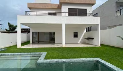 Casa espetacular nova em Alphaville 2, com 4 suítes, 345m2