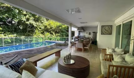 ALPHAVILLE l CASA 5 SUÍTES RESIDENCIAL ITAPARICA 938m2 Oportunidade