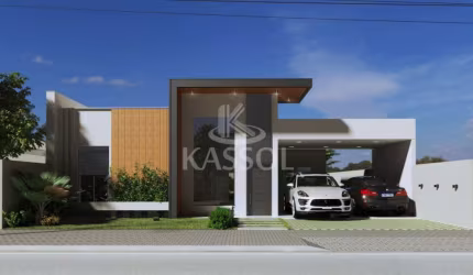 CASA A VENDA NO TROPICAL III COM 3 SUITES  SOBRA DE TERRENO 2 VAGAS  PARALELAS